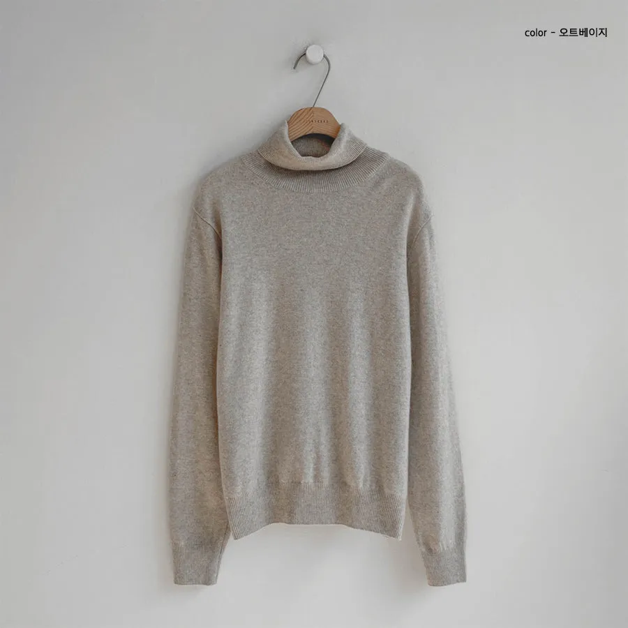 How Things Change High Neck Knit Sweater