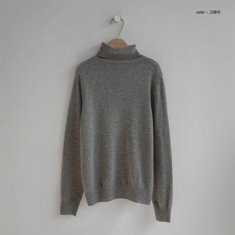 How Things Change High Neck Knit Sweater