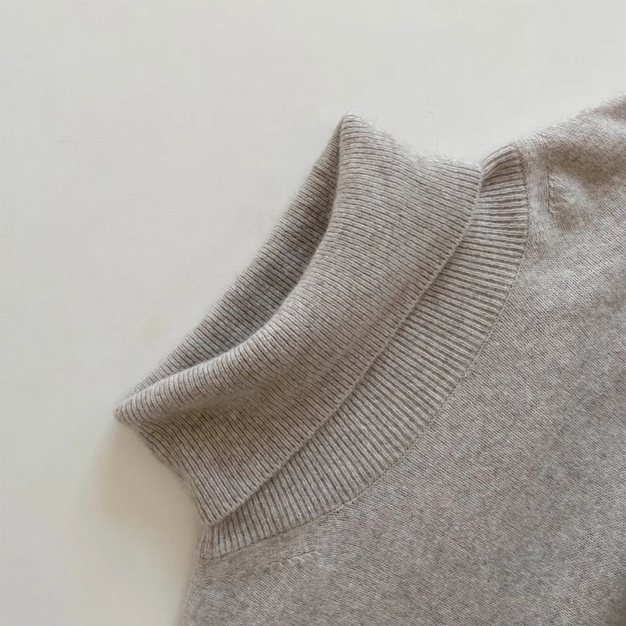 How Things Change High Neck Knit Sweater