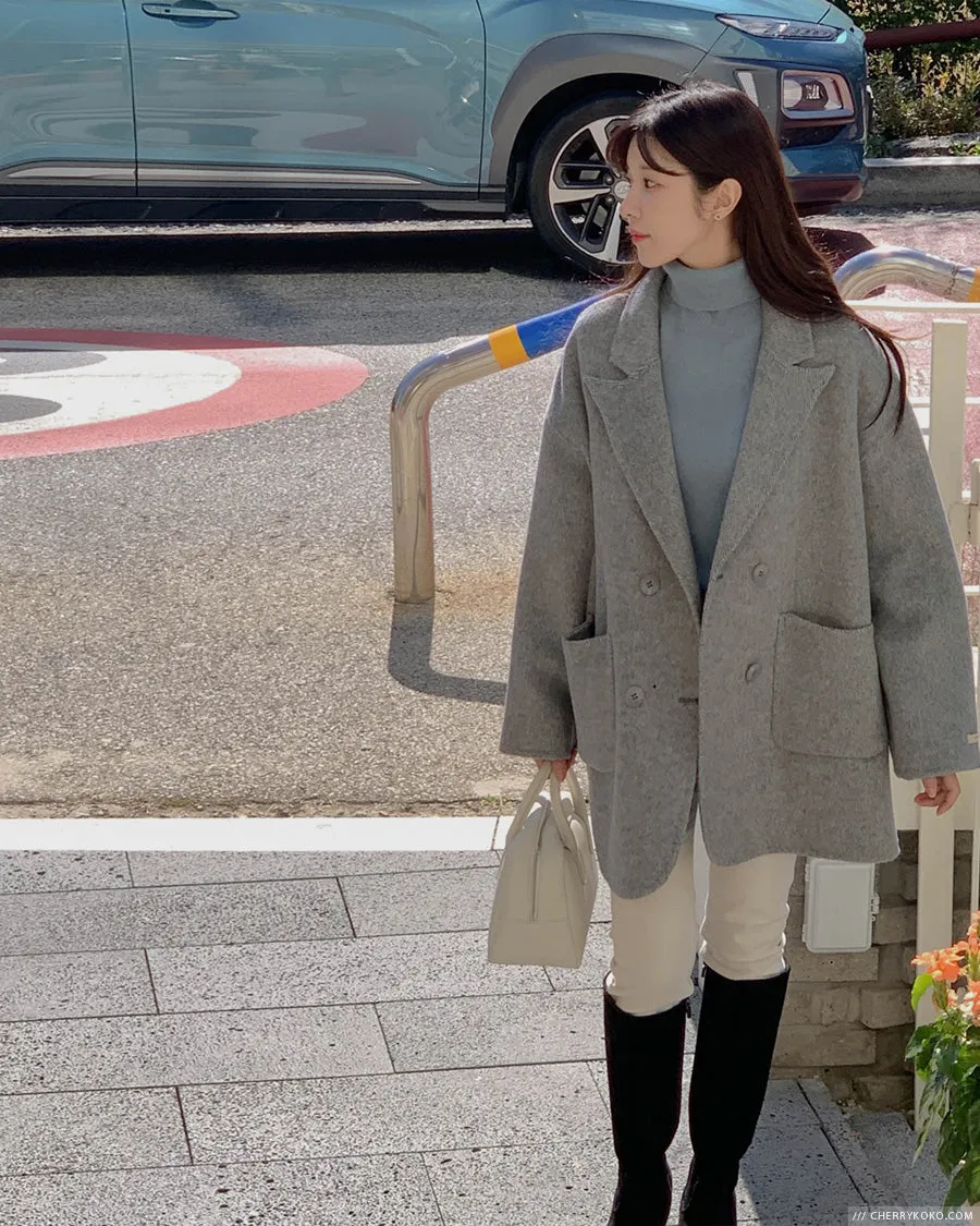 How Things Change High Neck Knit Sweater