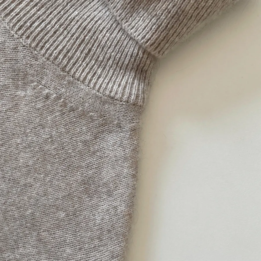 How Things Change High Neck Knit Sweater