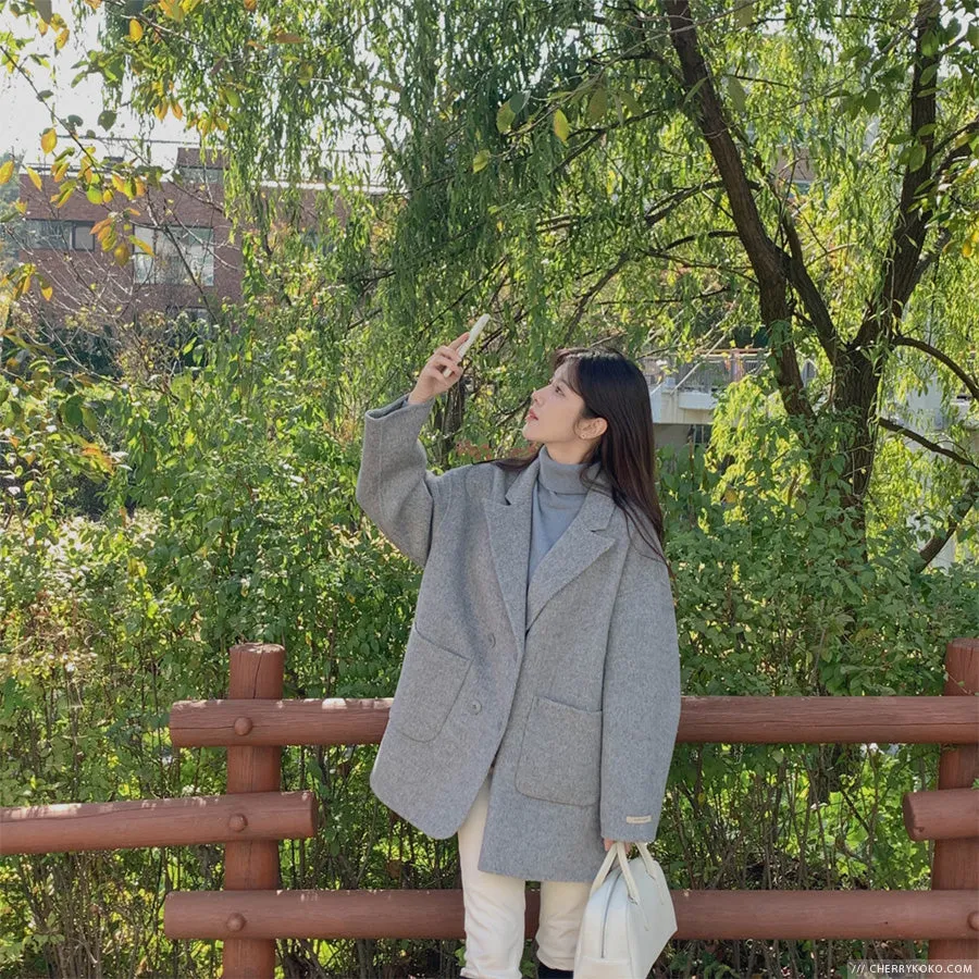 How Things Change High Neck Knit Sweater