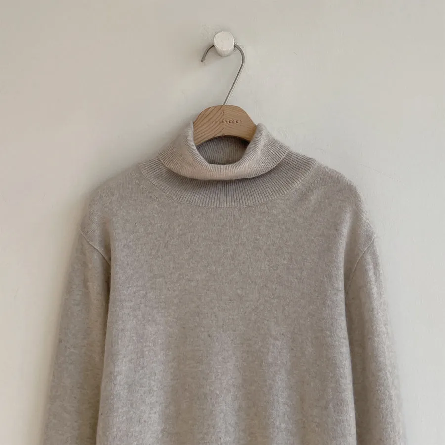 How Things Change High Neck Knit Sweater