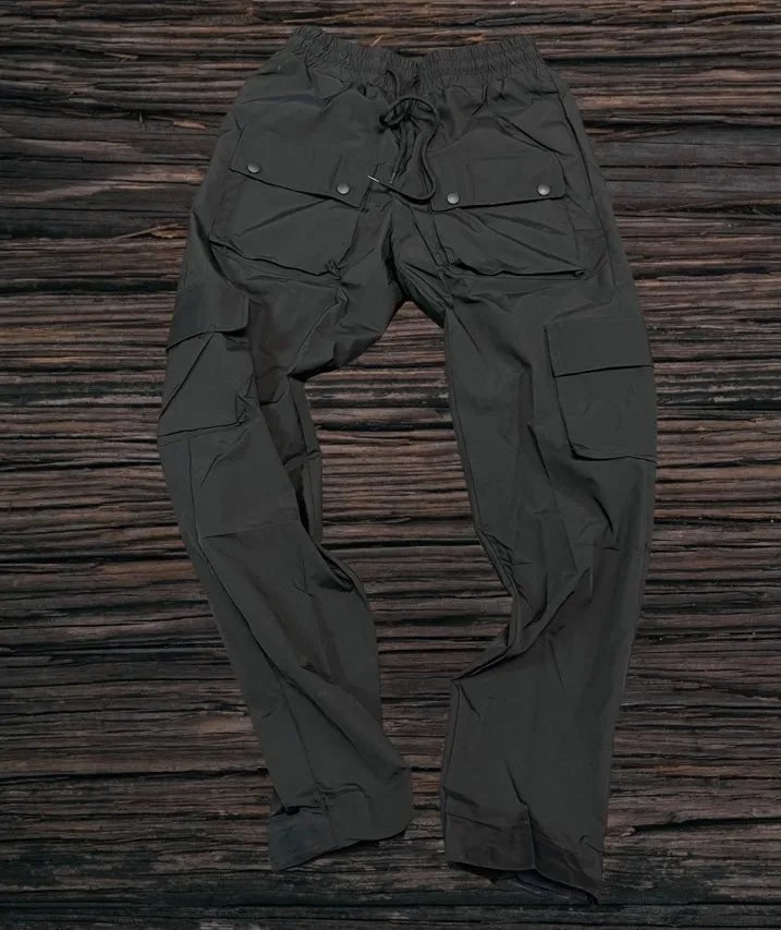Hudson Triple Black Windbreaker Pants