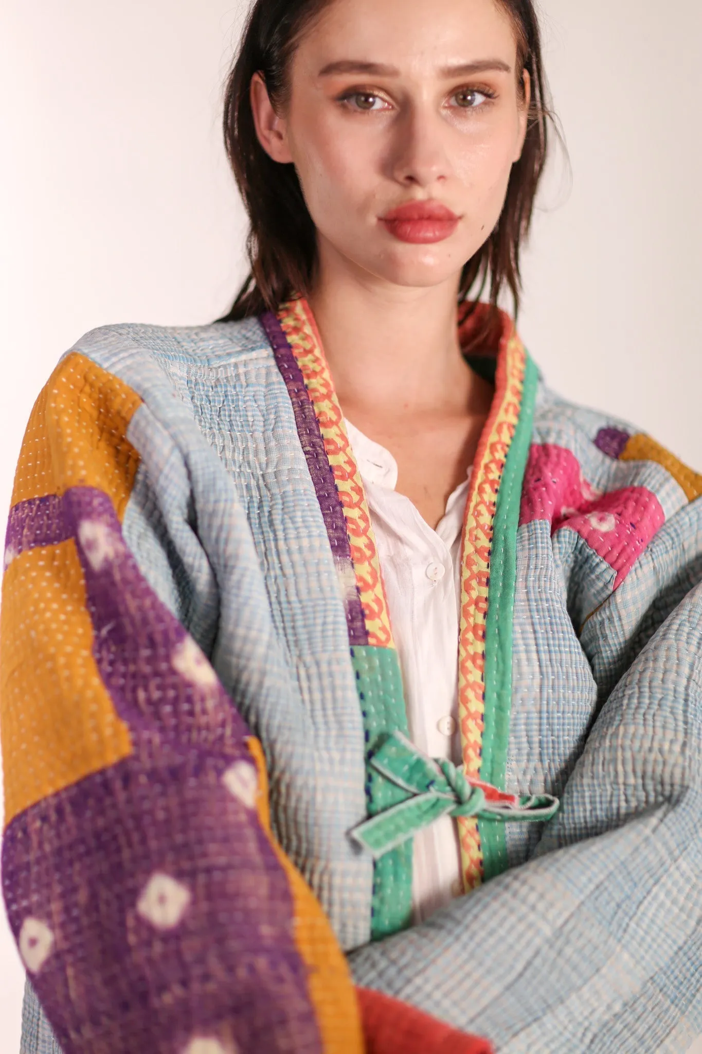KANTHA VINTAGE JACKET MERLINI