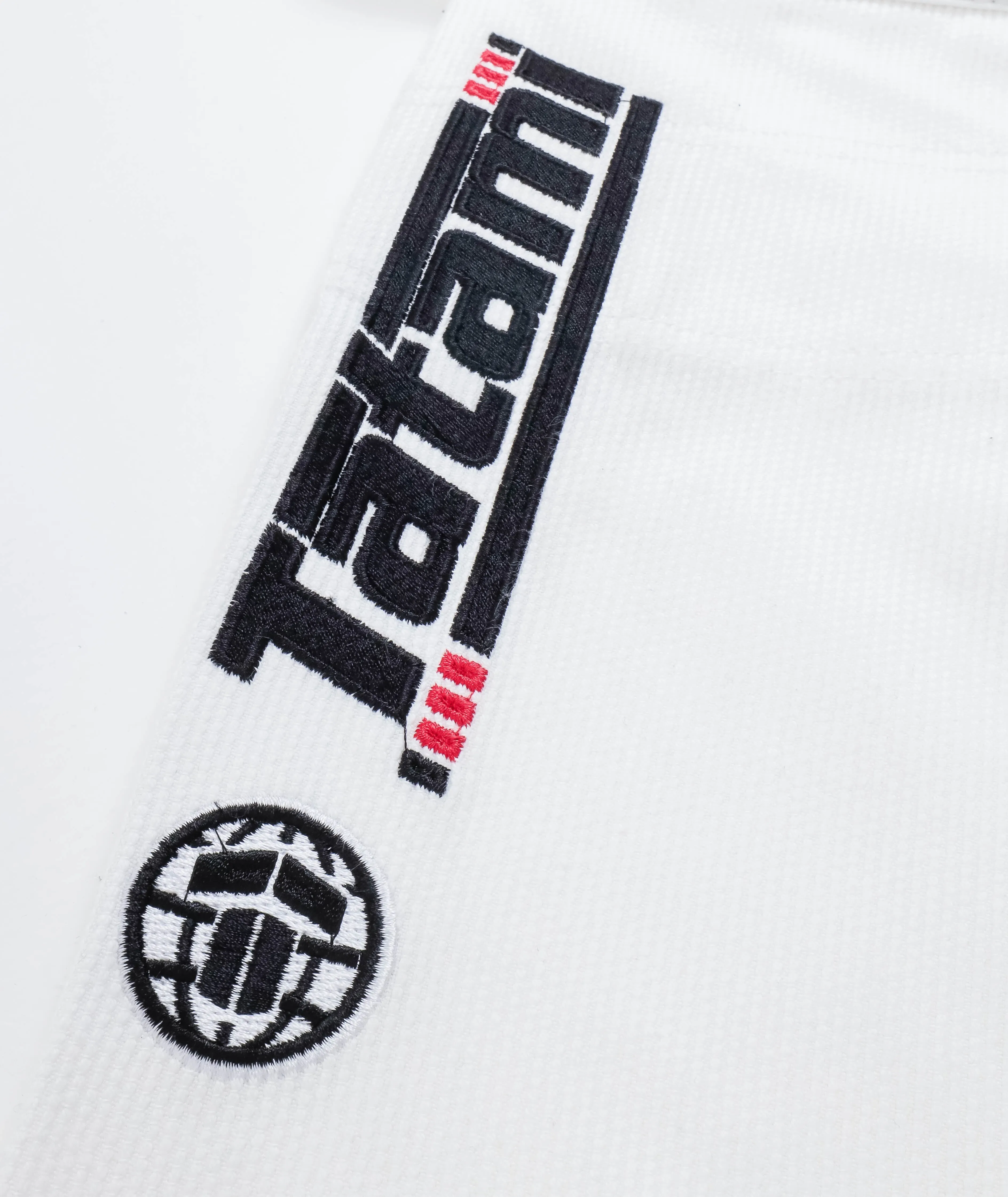 Kimono Femei Brazilian Jiu Jitsu TATAMI  Elements Superlite Gi - Alb (Centura Alba Inclusa)