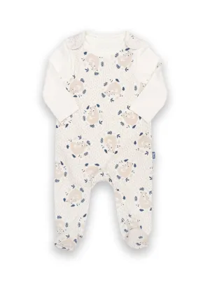 Kite Snuggle Bear Dungaree Set