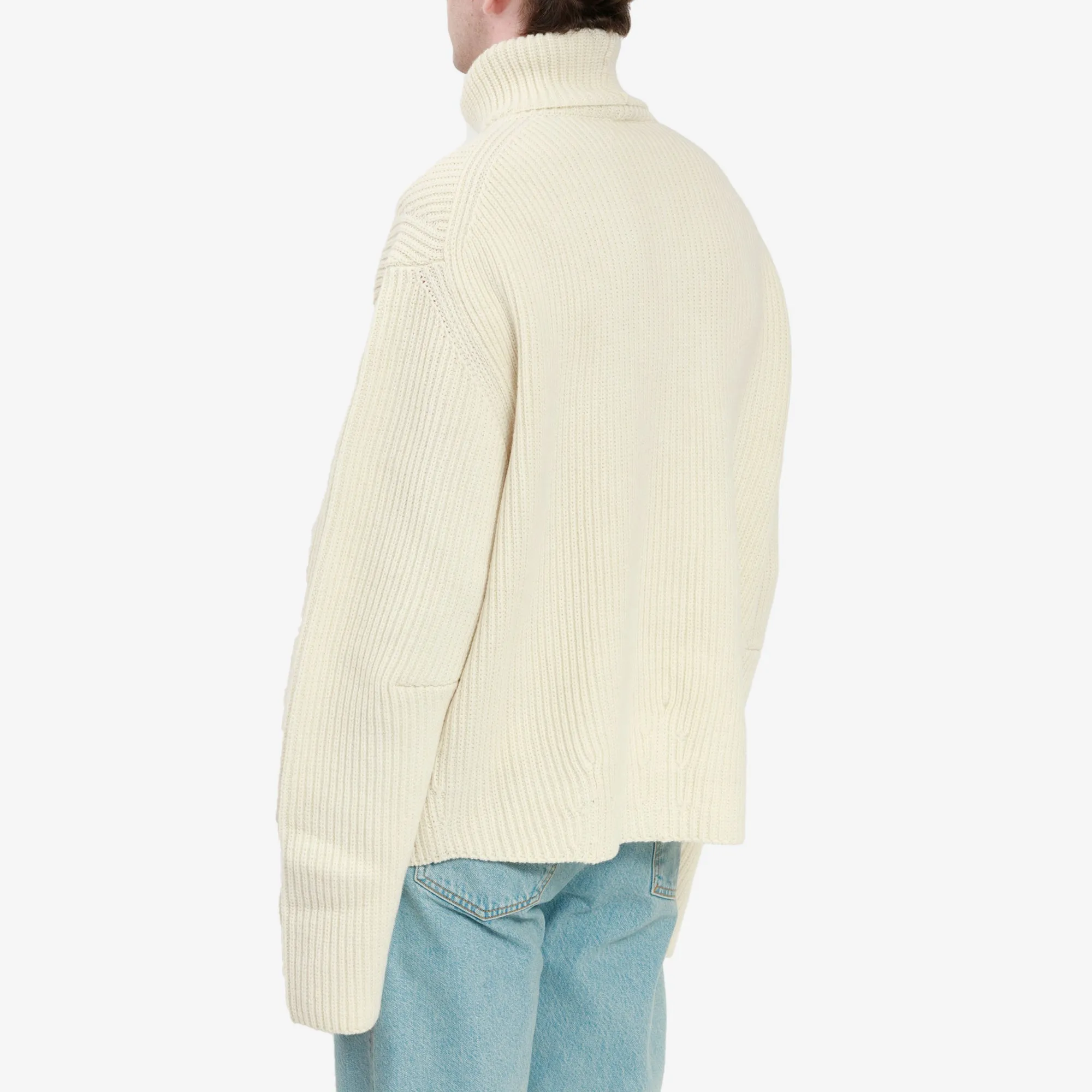 Knit Rib Turtleneck