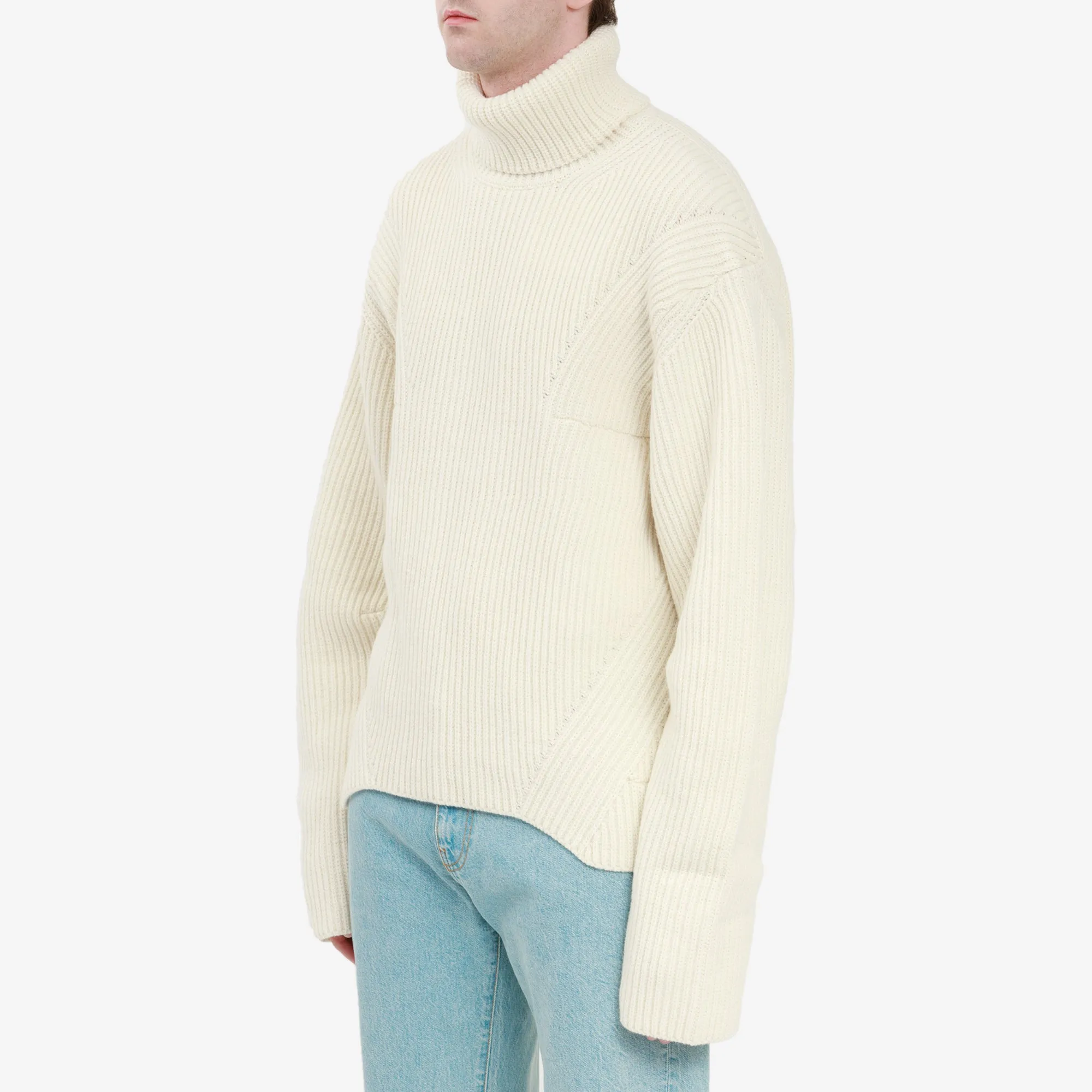 Knit Rib Turtleneck