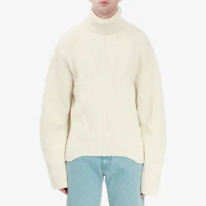 Knit Rib Turtleneck