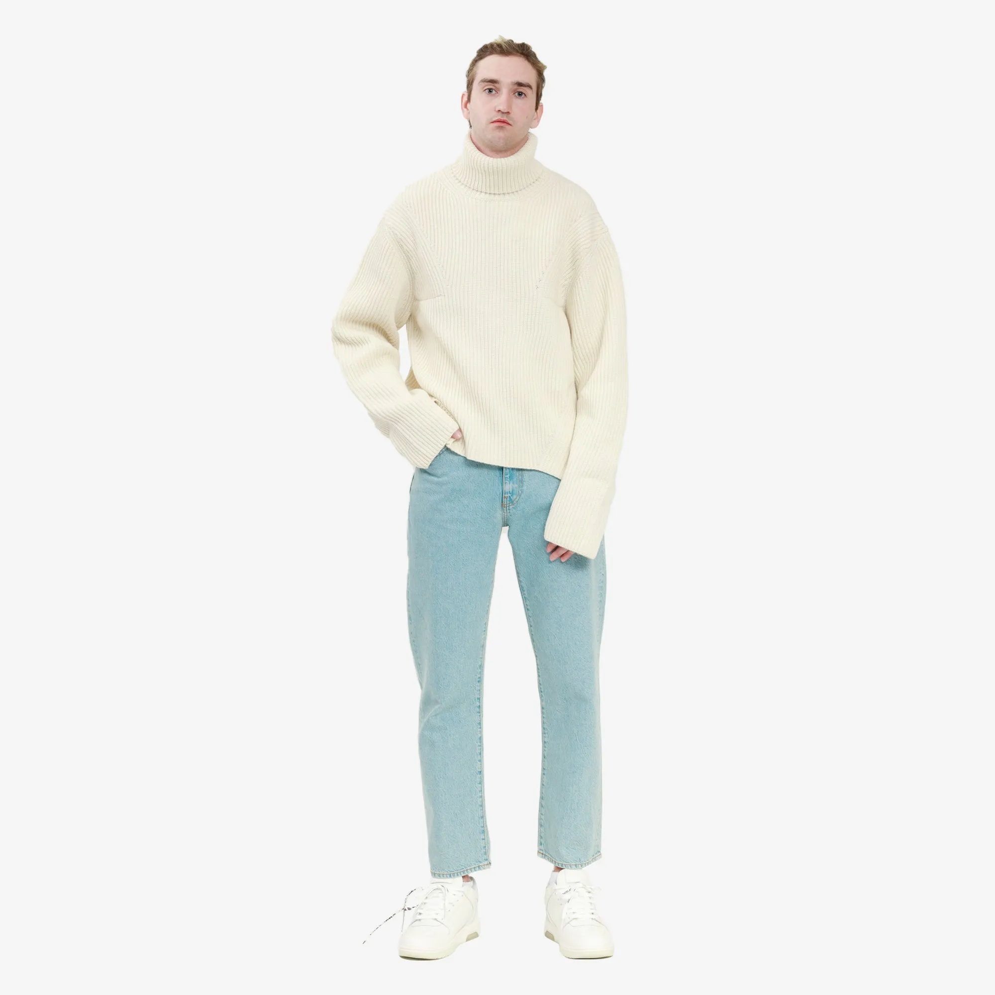 Knit Rib Turtleneck