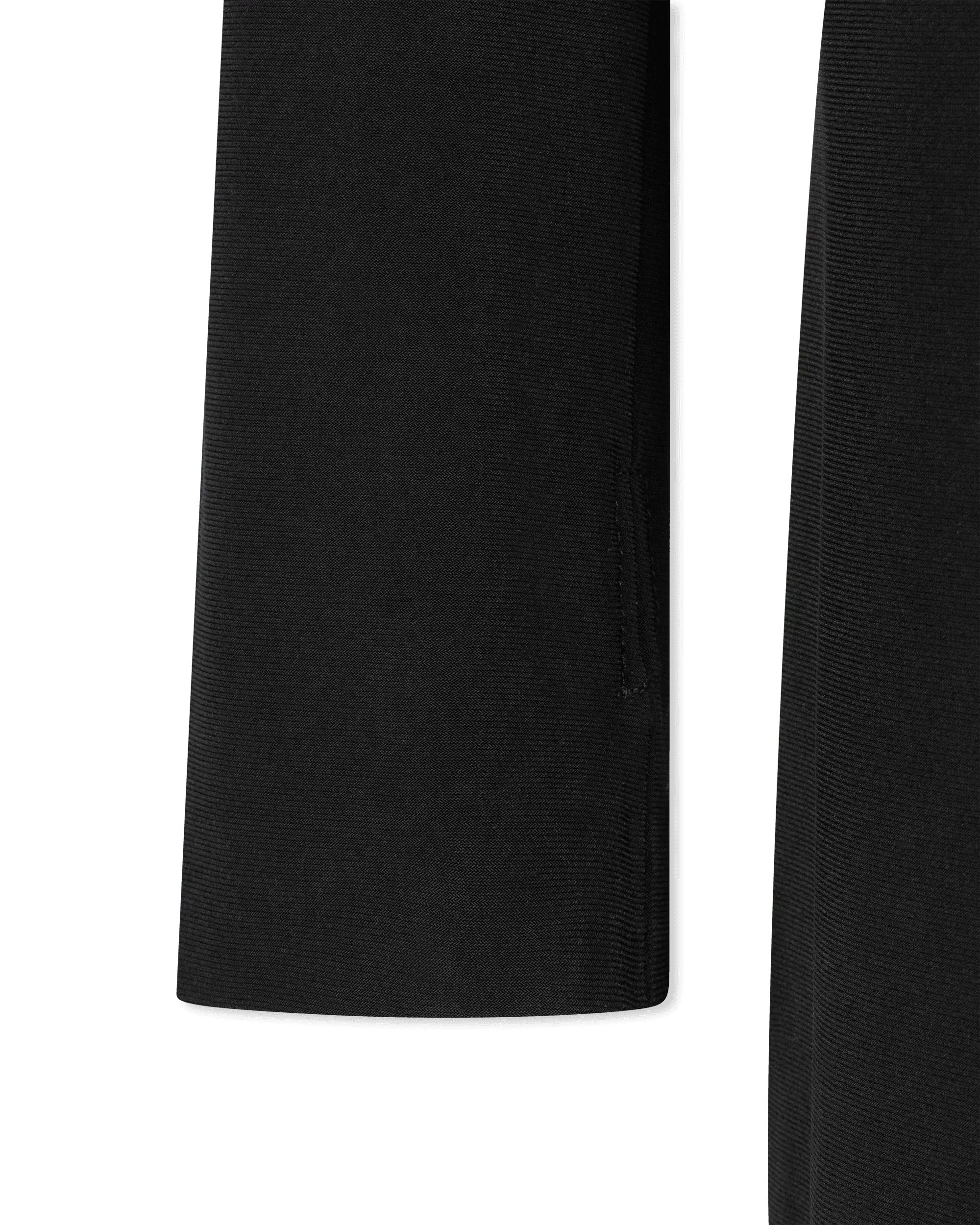 Long Sleeve Turtleneck Side Slit Gown