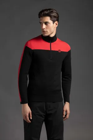 Man Two-Tone T-Neck