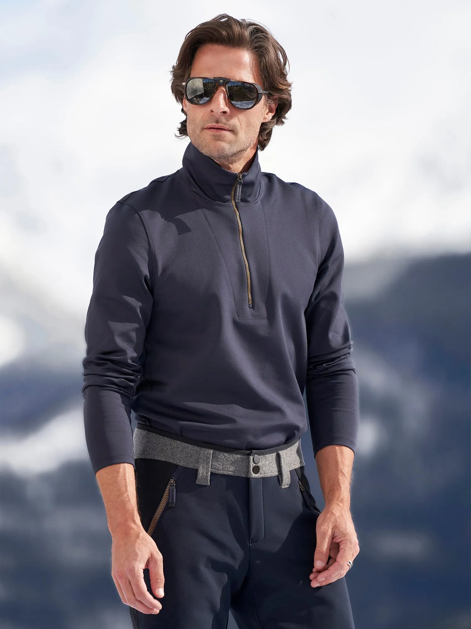 Maxi Stretch Turtleneck