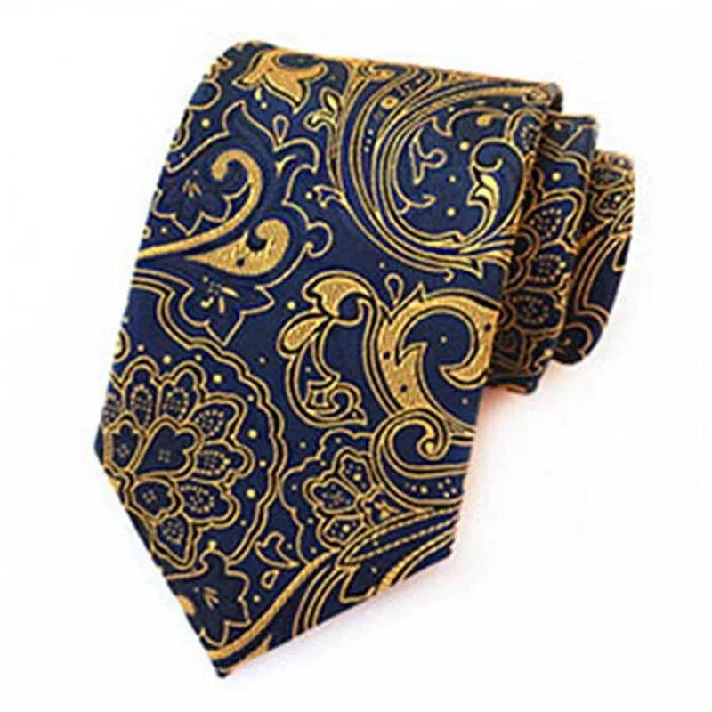 Men's Accessory Paisley Tie Gift Box Set