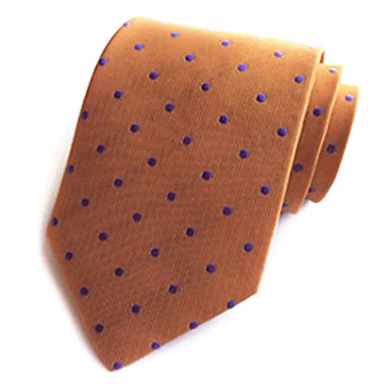 Men's Accessory Tie Gift Set - Bright Color Little Dot Pattern