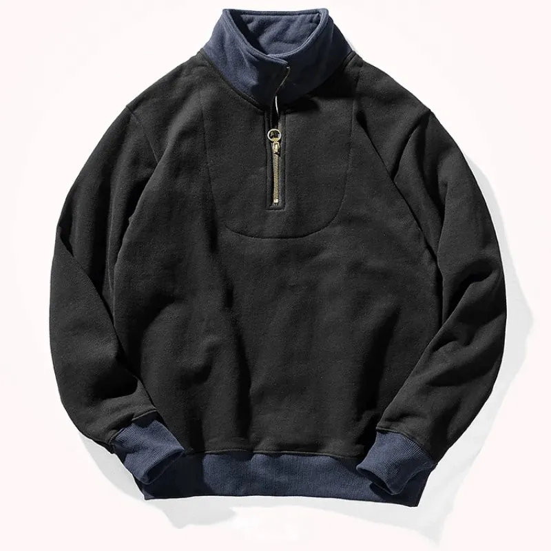 Men's Autumn/Winter Cotton Turtleneck Sweatshirt - SF2006