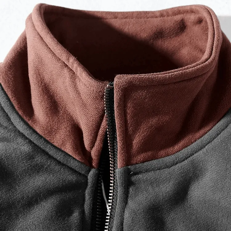 Men's Autumn/Winter Cotton Turtleneck Sweatshirt - SF2006