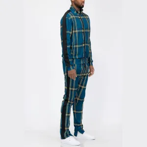 Midnight/Black Plaid Track Set