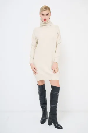 Minimal turtleneck sweater dress wholesale