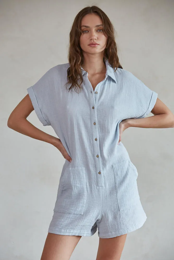 Misha Woven Romper