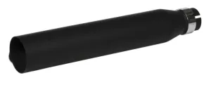 Muffler Rage Black without end-cap - Highway Hawk H65-940AB