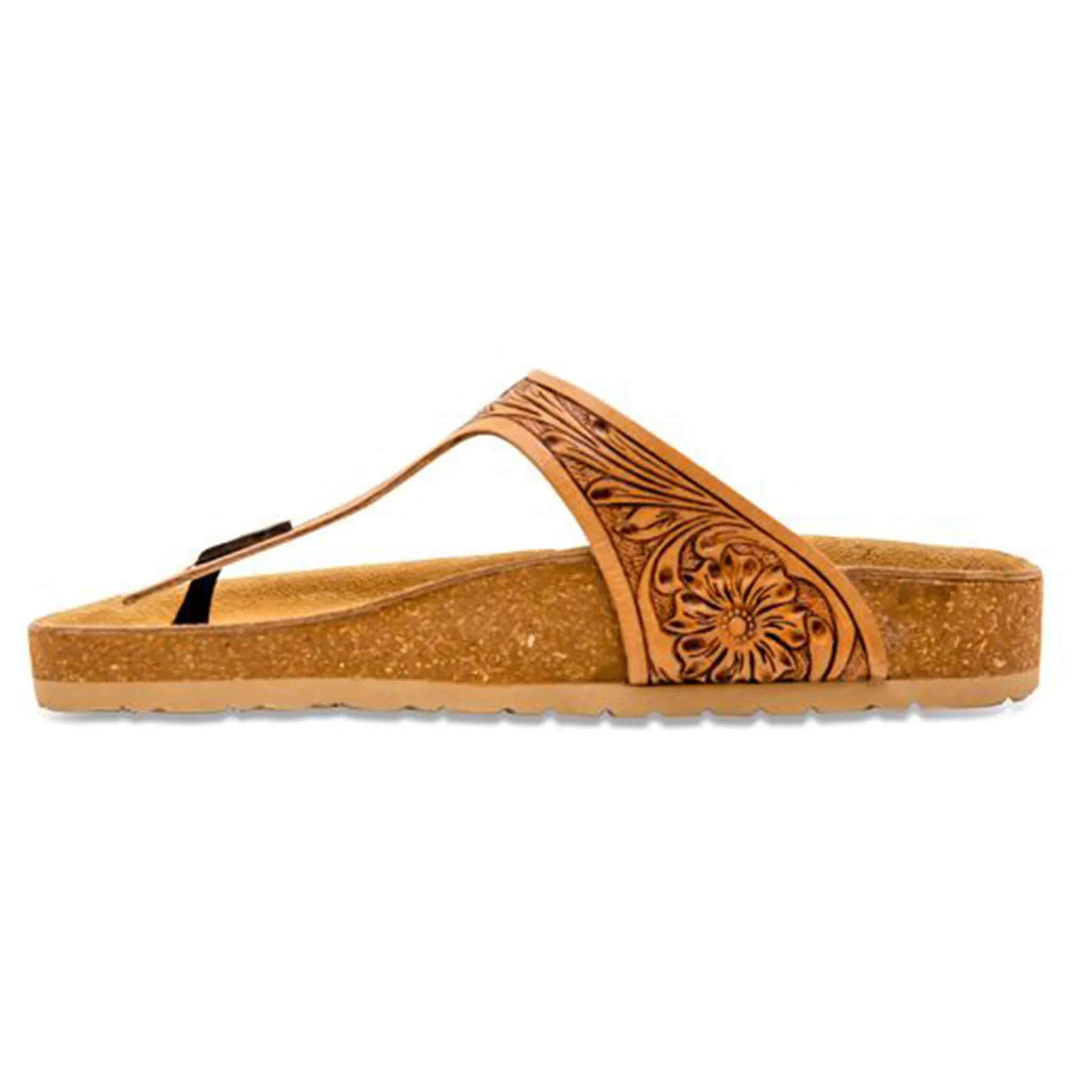 Myra Women's Hand Tooled Sandal