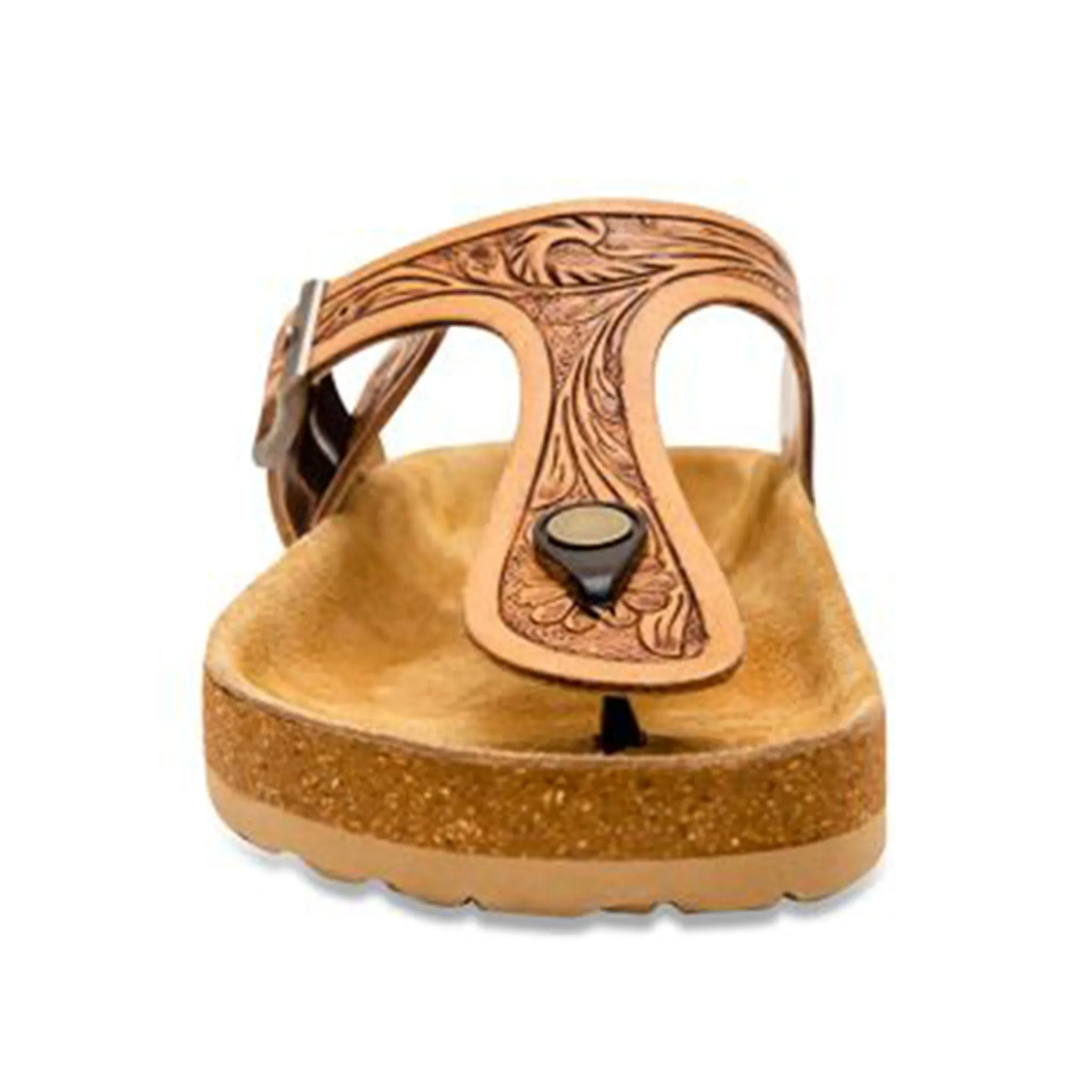 Myra Women's Hand Tooled Sandal