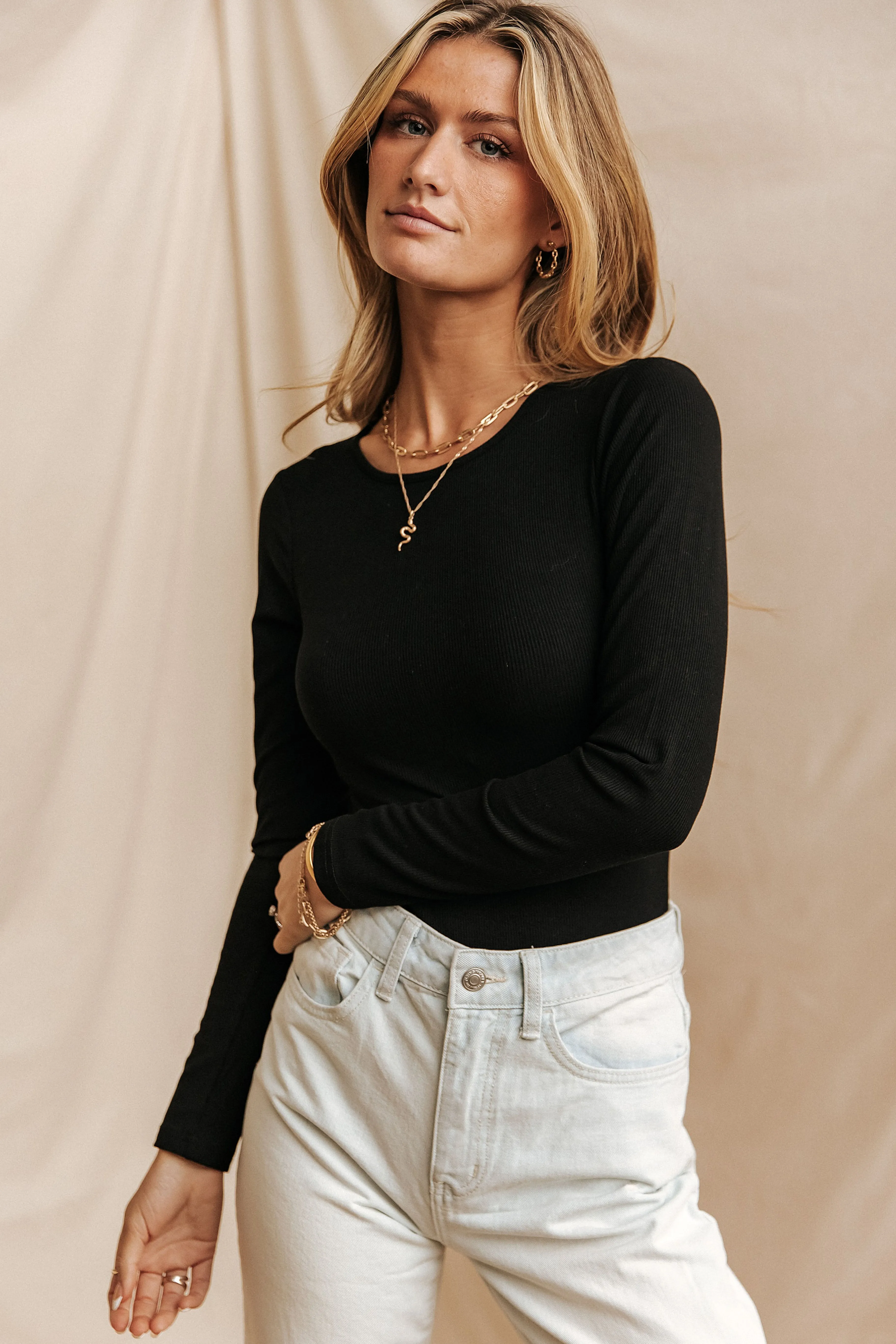 Noelle Ribbed Bodysuit - FINAL SALE