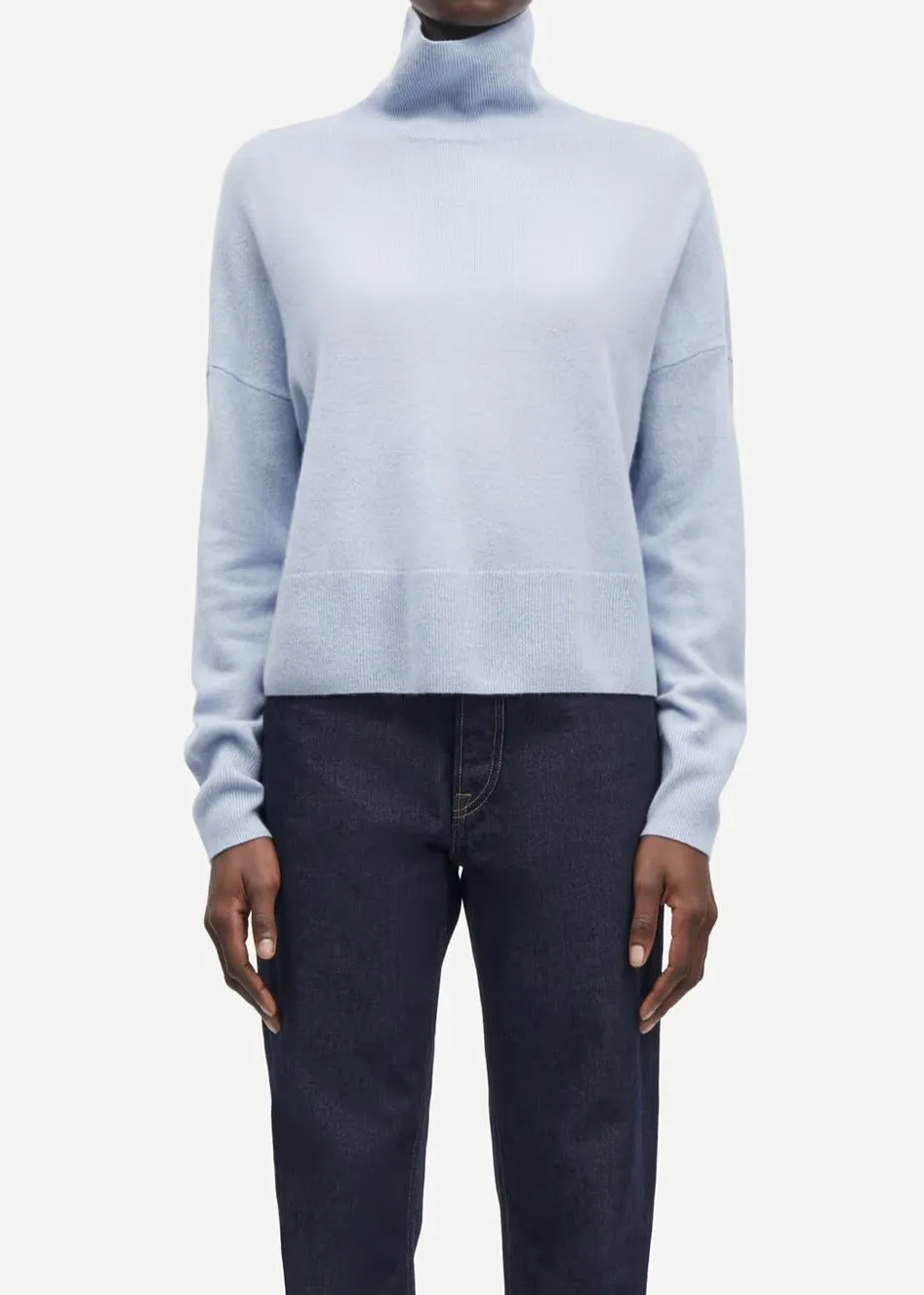 NOLA TURTLENECK | PEARL BLUE