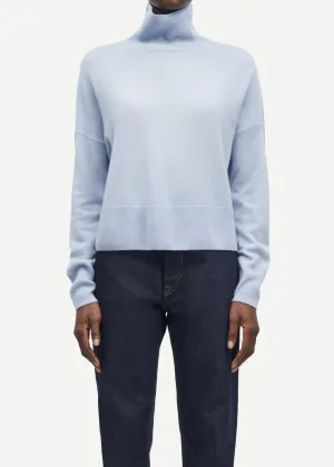 NOLA TURTLENECK | PEARL BLUE