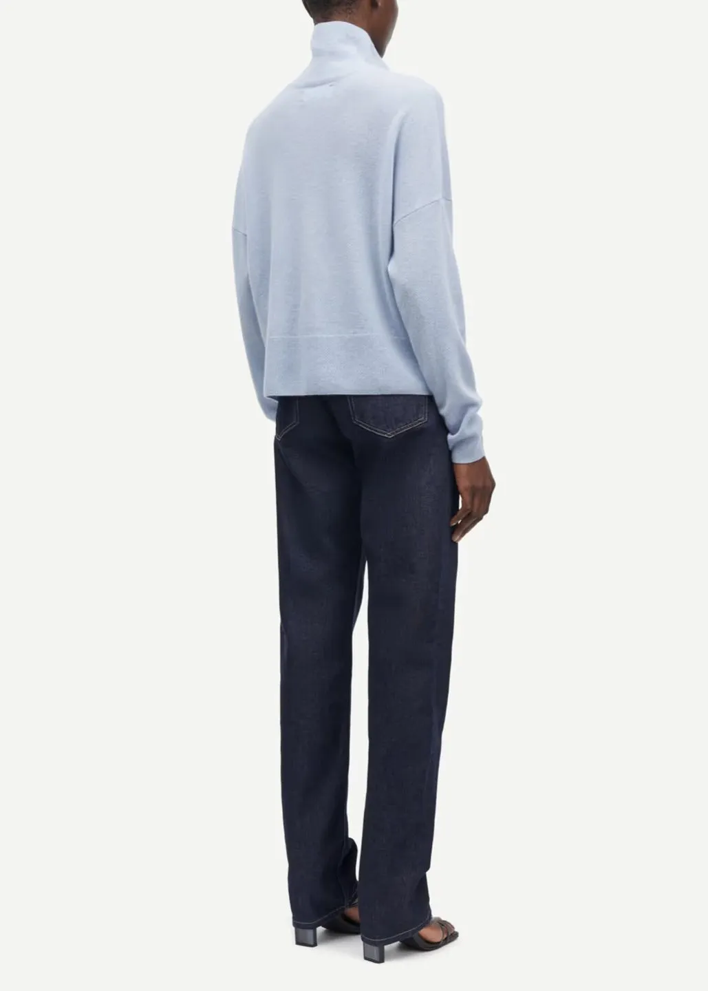 NOLA TURTLENECK | PEARL BLUE