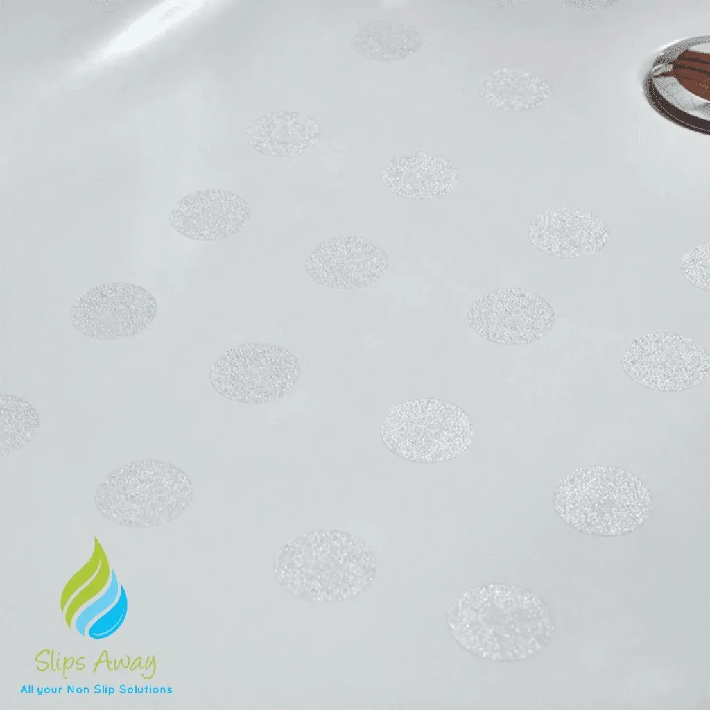 Non Slip Bath & Shower Stickers – 56x Clear Discs