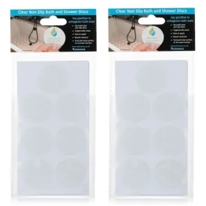 Non Slip Bath & Shower Stickers – 56x Clear Discs