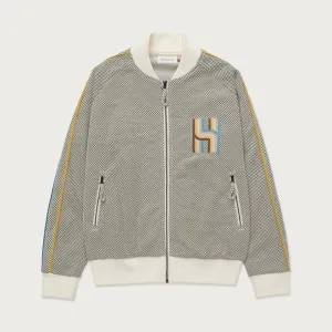Novelty Knit Track Jacket