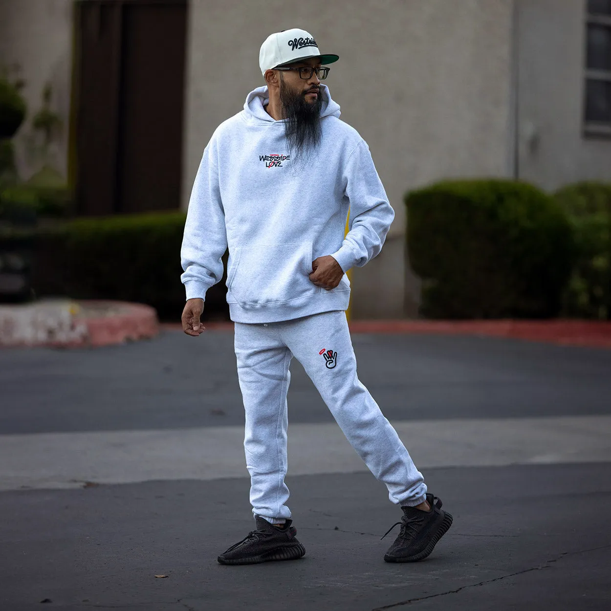 OG Stencil Heather Gray Sweatpant