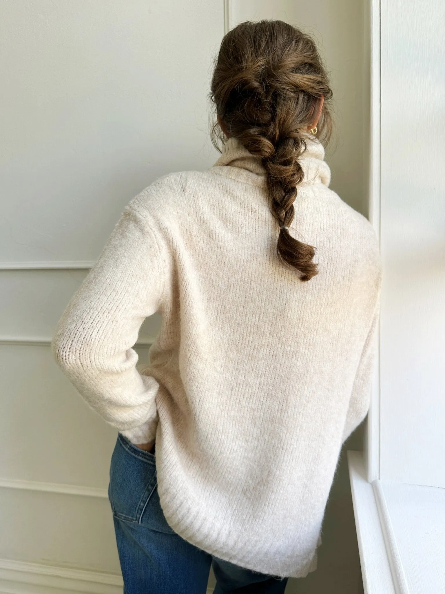 Oversized Turtleneck Sweater