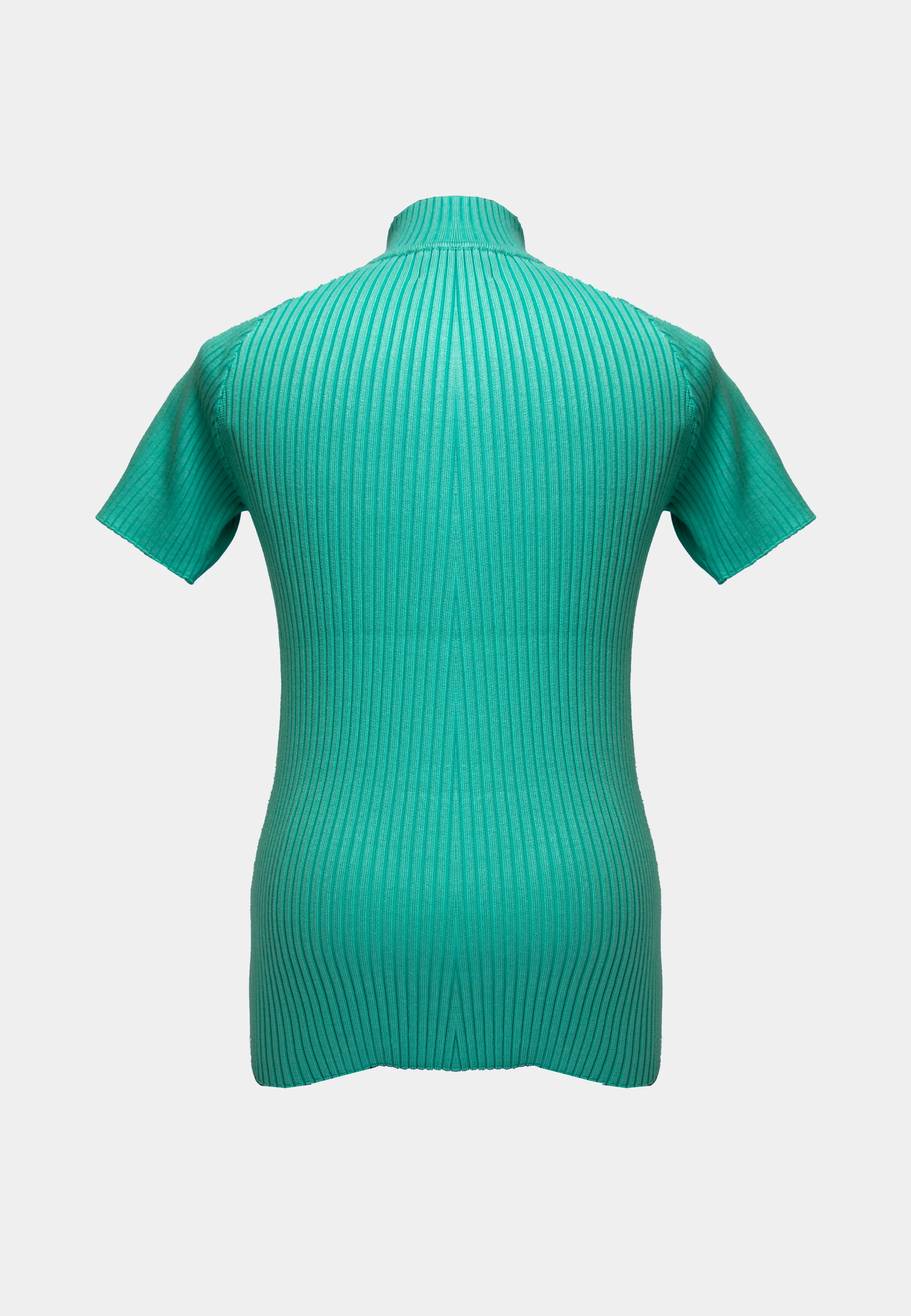 Pieces Unique La Cle Short Turtleneck Green Green