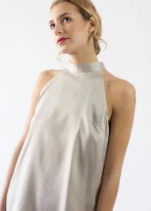Raglan Silk Tie Blouse