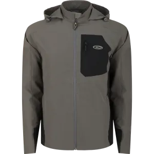 Rain Brake Lightweight Softshell Jacket - Charcoal Heather