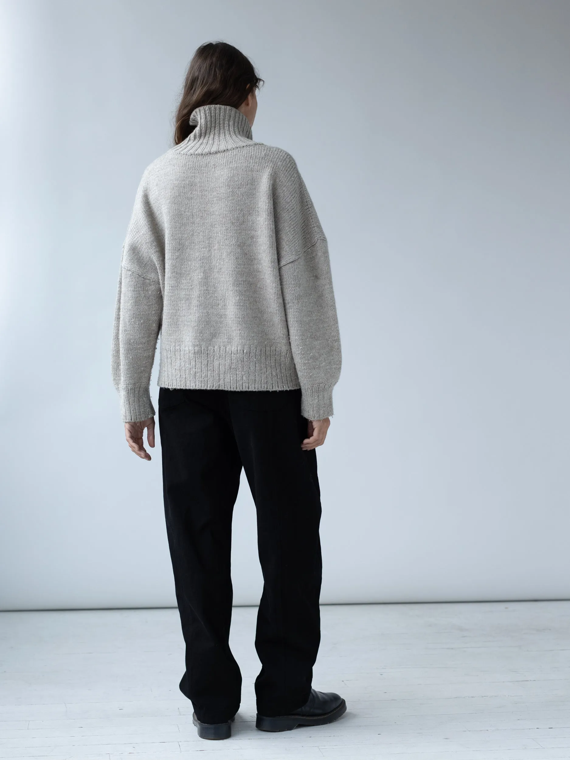 Rhys Turtleneck in Oatmeal