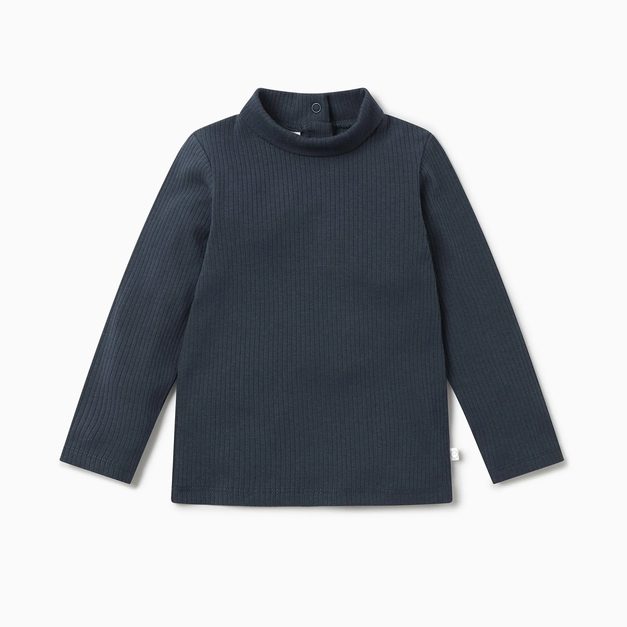 Ribbed Turtleneck Top