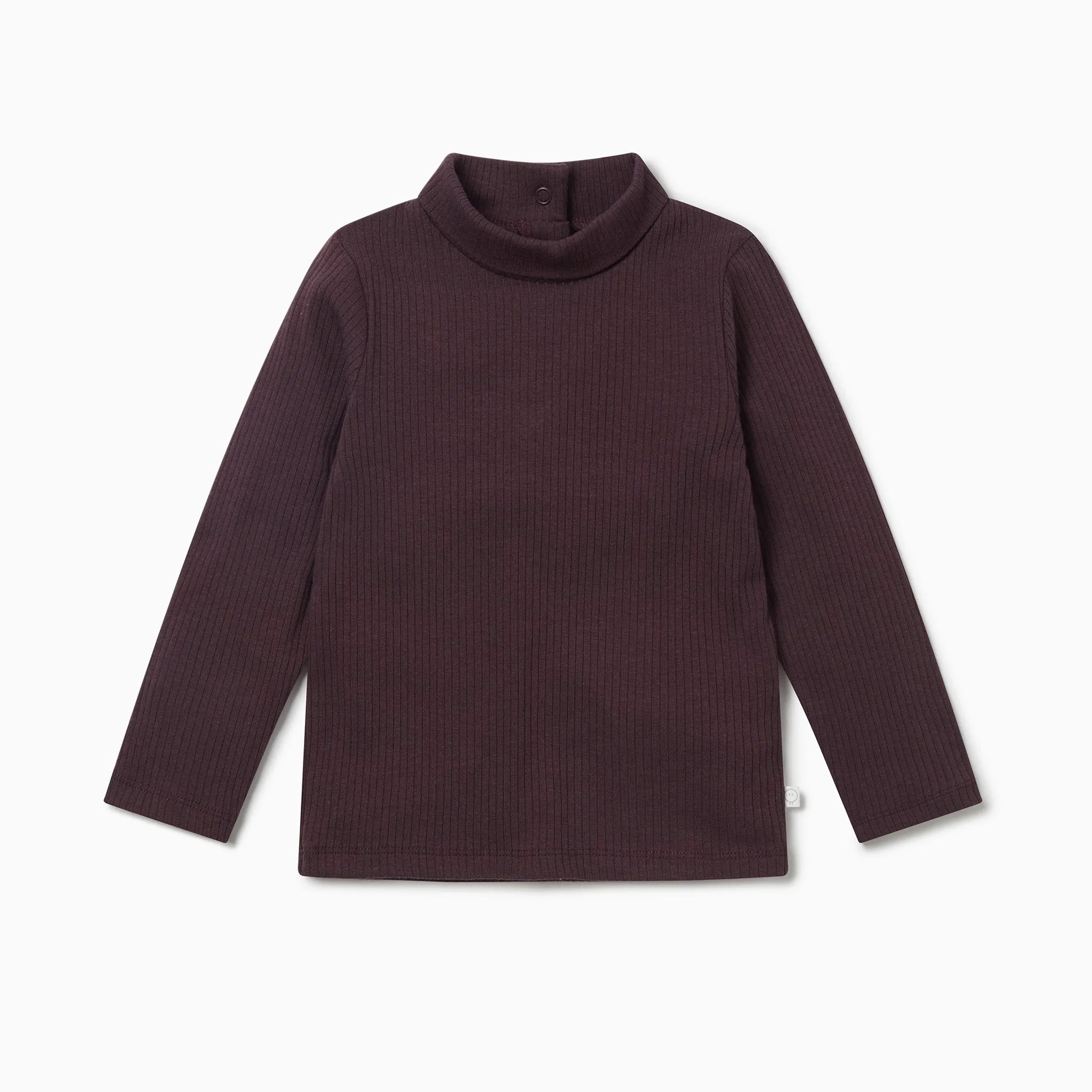 Ribbed Turtleneck Top