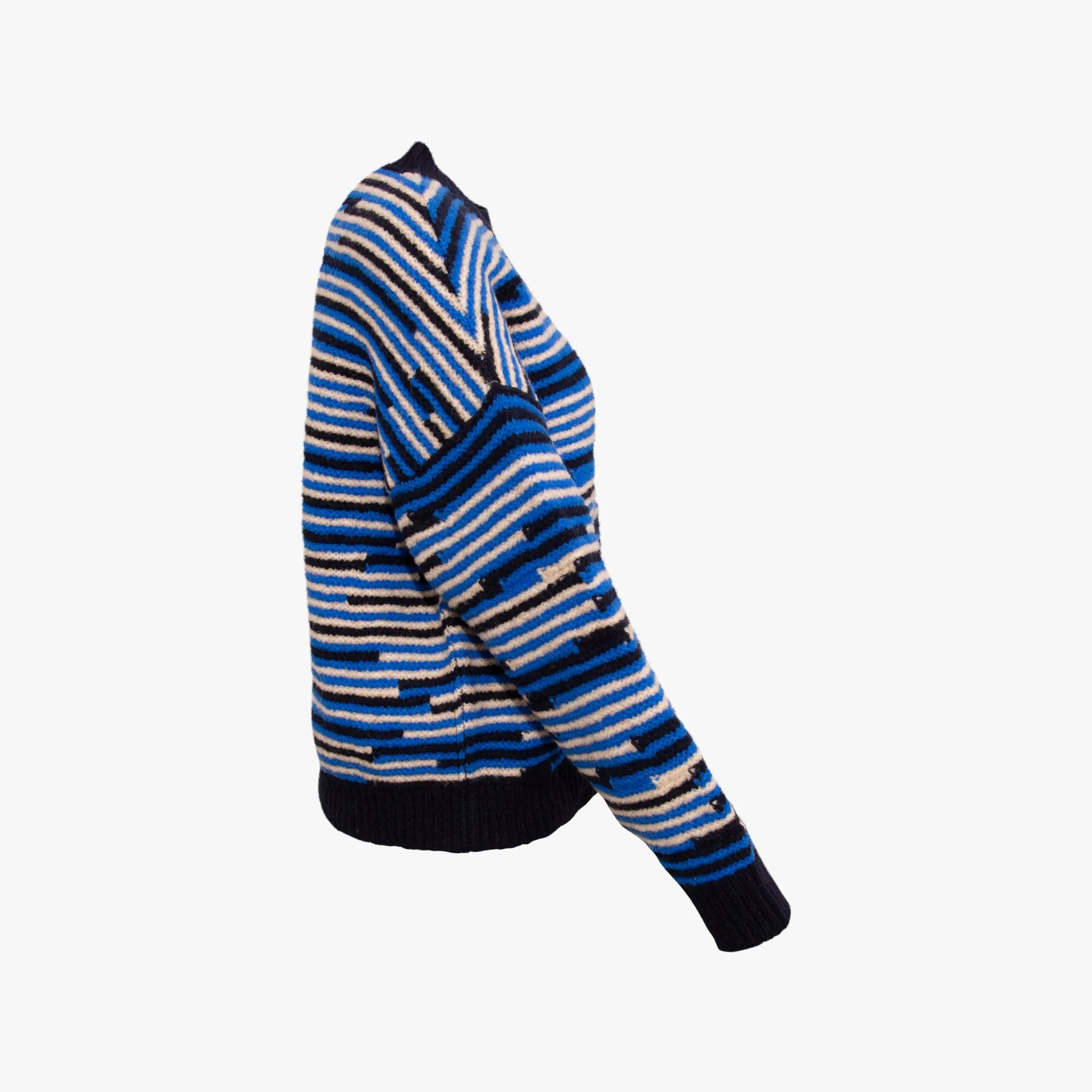 Rundhals-Pullover