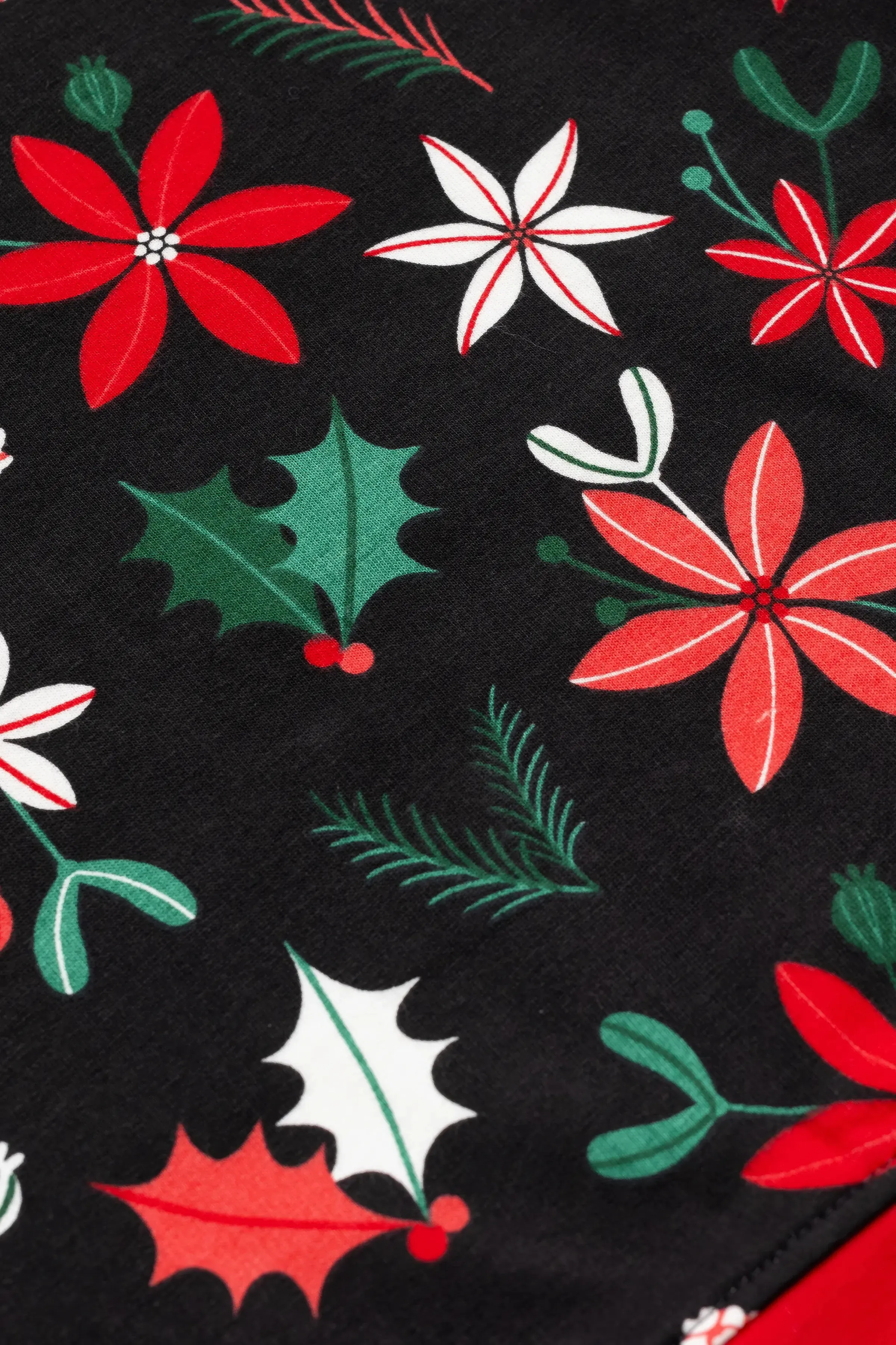 SALE - Turtleneck Let's Dance Dress_Holiday Florals
