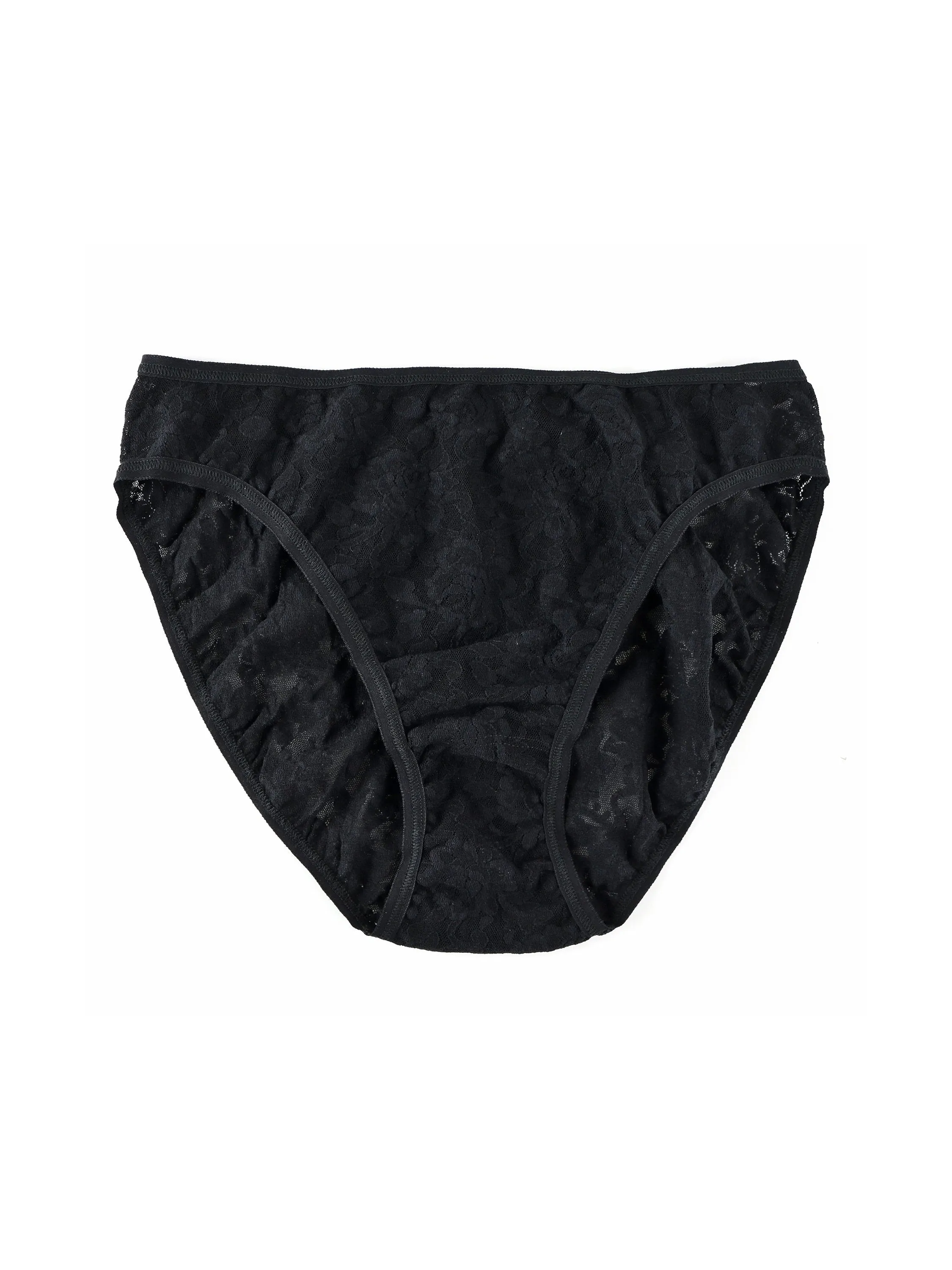 Signature Lace High Cut Brief Black Sale