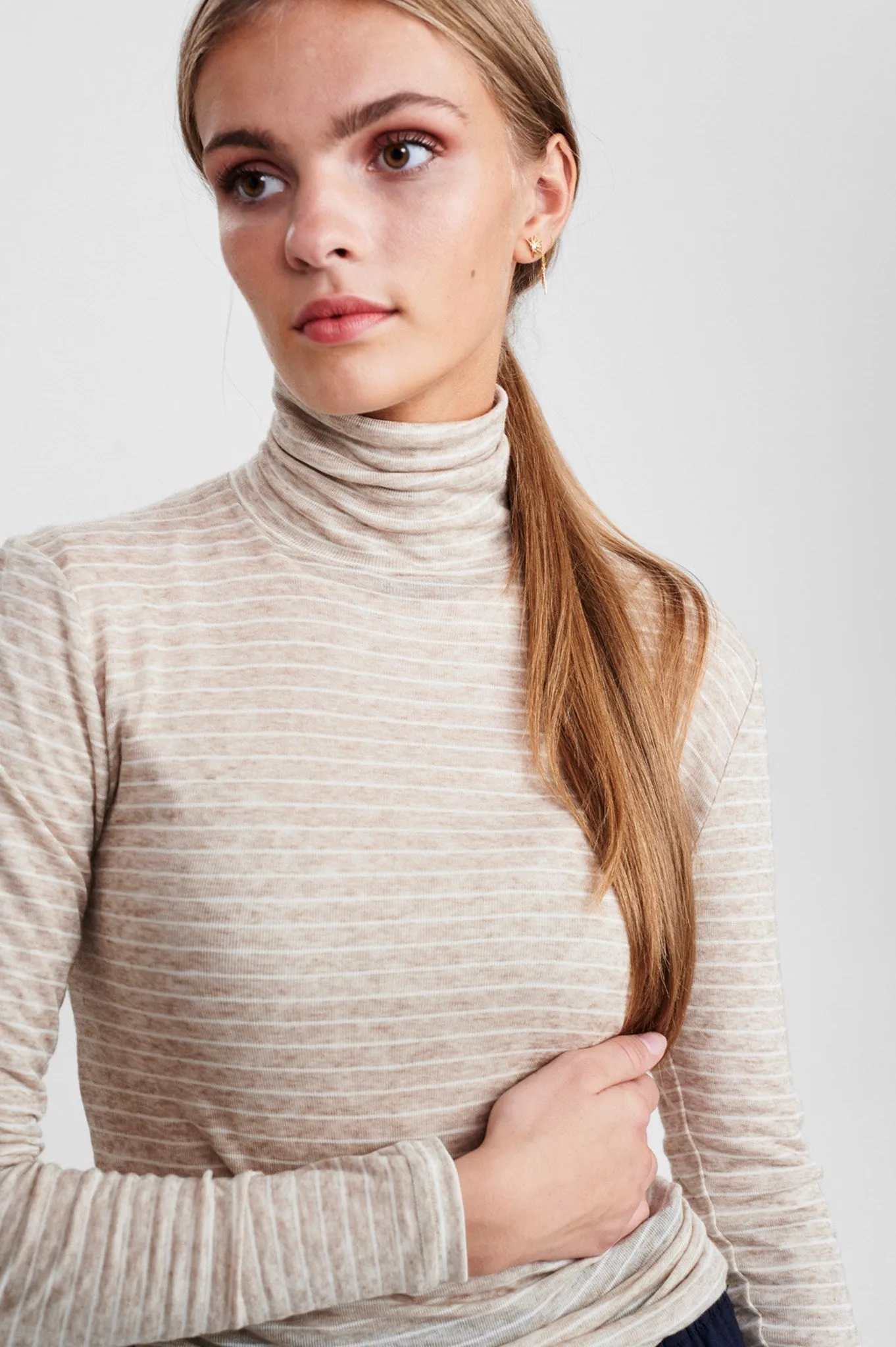 SISIDSEL ROLLNECK - Croissant