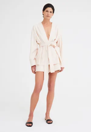 Spritz Cotton Jacket - Cloth Cream