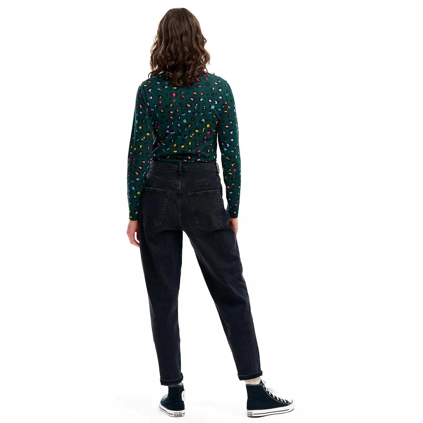 Sugarhill Brighton Annika Rainbow Leopard Top