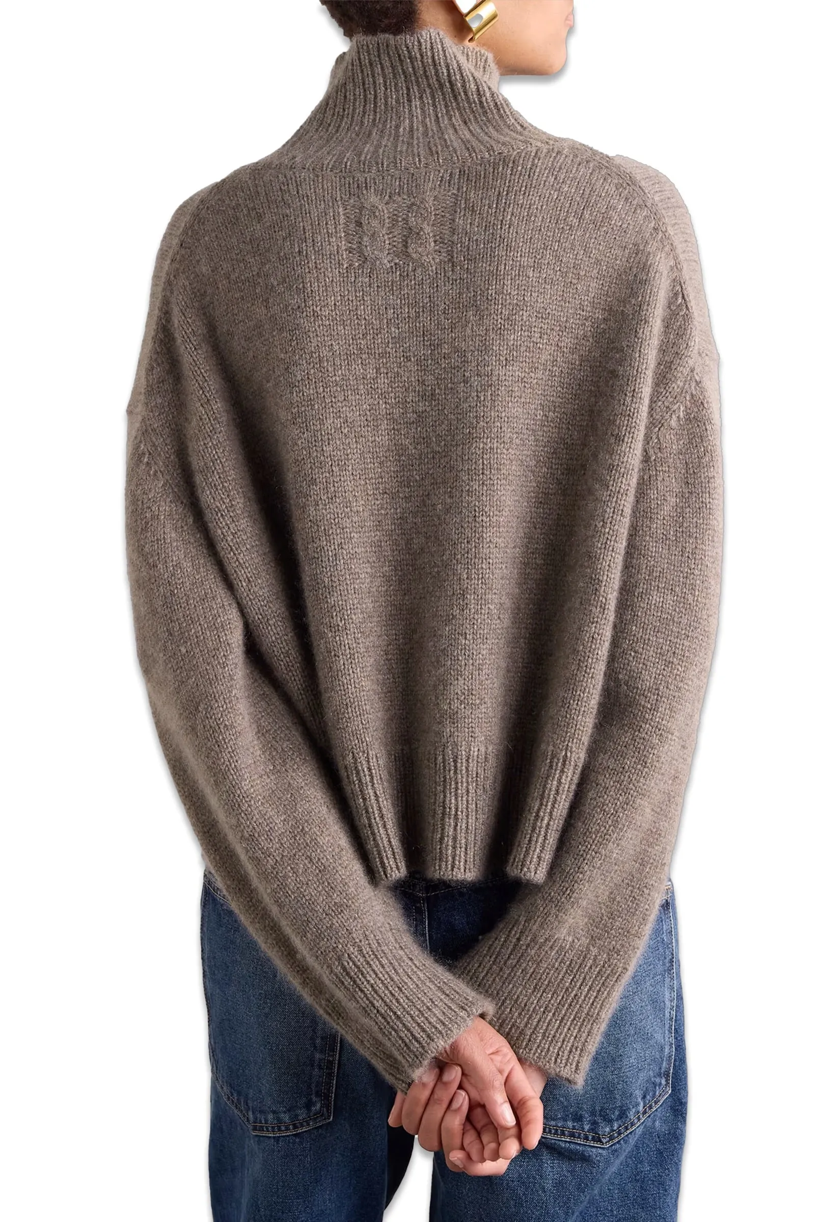 Tabitha Cashmere Turtleneck Sweater